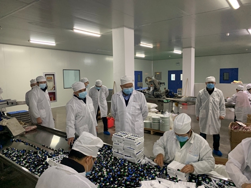 江西省市场监管局副局长梁卫光率队调研企业复工复产